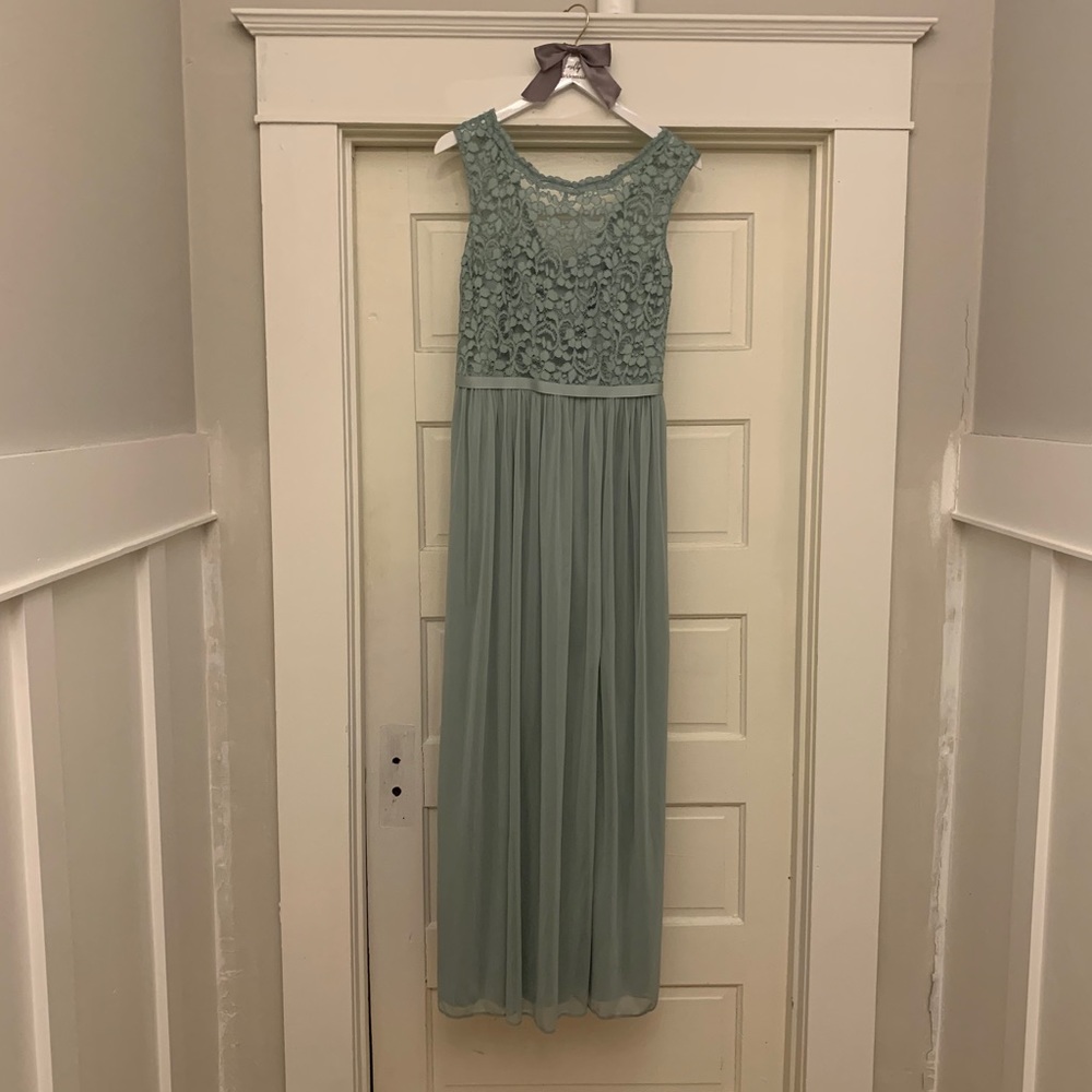 David’s bridal bridesmaid dress